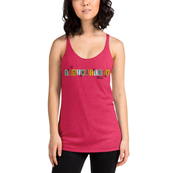 Homewrecker Podcast Women's Racerback Tank - Image 8