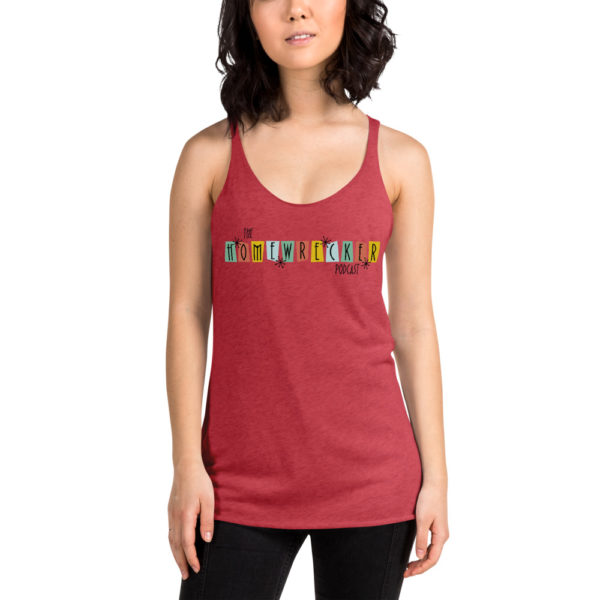 Homewrecker Podcast Women's Racerback Tank - Image 7