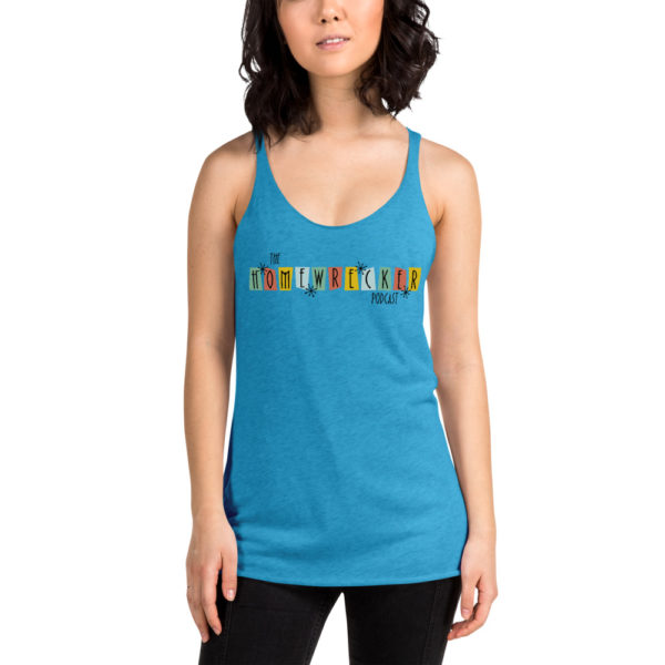 Homewrecker Podcast Women's Racerback Tank - Image 6