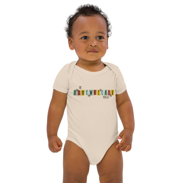 Homewrecker Podcast Organic Cotton Baby Bodysuit - Image 4