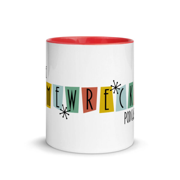 Homewrecker Podcast Mug with Color Inside - Image 6